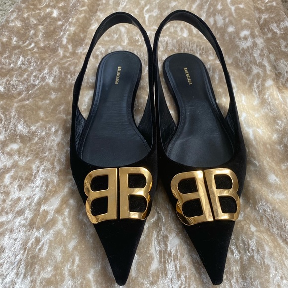 balenciaga bb slingback